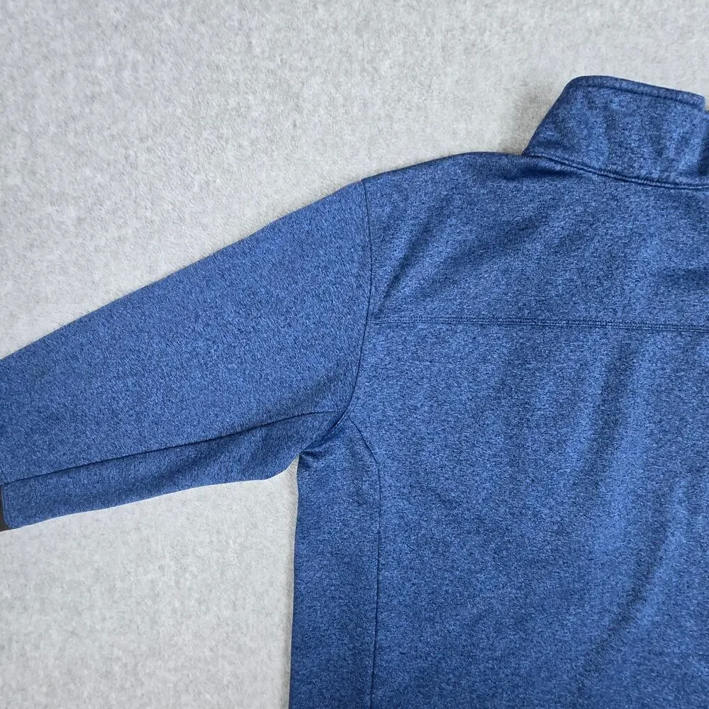 The North Face Mens Medium Blue Canyonlands 1/2 Zip Fleece Jacket
